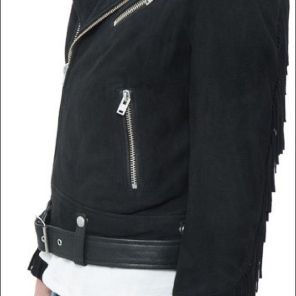 Iro black leather jacket - Picture 5 of 8